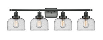 Ballston Urban LED Bath Vanity in Matte Black (405|916-4W-BK-G74-LED)