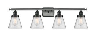 Ballston Urban LED Bath Vanity in Matte Black (405|916-4W-BK-G64-LED)
