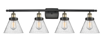 Ballston Urban LED Bath Vanity in Black Antique Brass (405|916-4W-BAB-G44-LED)