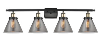 Ballston Urban LED Bath Vanity in Black Antique Brass (405|916-4W-BAB-G43-LED)