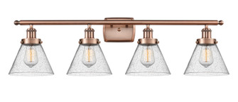 Ballston Urban LED Bath Vanity in Antique Copper (405|916-4W-AC-G44-LED)