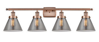 Ballston Urban LED Bath Vanity in Antique Copper (405|916-4W-AC-G43-LED)