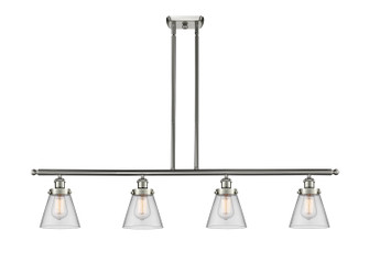 Ballston Urban Four Light Island Pendant in Brushed Satin Nickel (405|916-4I-SN-G62)