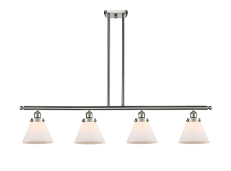 Ballston Urban LED Island Pendant in Brushed Satin Nickel (405|916-4I-SN-G41-LED)