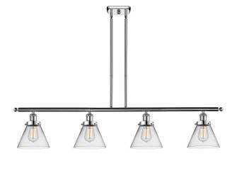 Ballston Urban Four Light Island Pendant in Polished Chrome (405|916-4I-PC-G42)