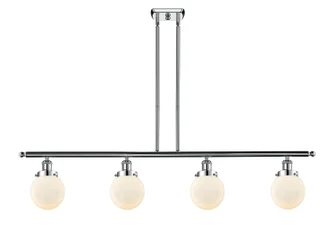 Ballston Urban LED Island Pendant in Polished Chrome (405|916-4I-PC-G201-6-LED)