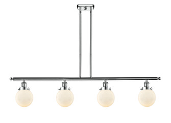 Ballston Urban Four Light Island Pendant in Polished Chrome (405|916-4I-PC-G201-6)