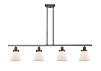 Ballston Urban Four Light Island Pendant in Matte Black (405|916-4I-BK-G61)