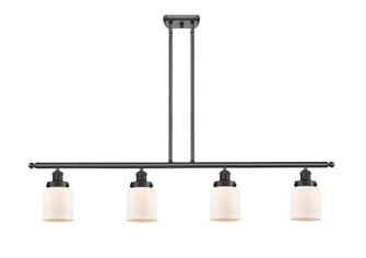 Ballston Urban Four Light Island Pendant in Matte Black (405|916-4I-BK-G51)