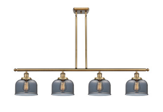 Ballston Urban Four Light Island Pendant in Brushed Brass (405|916-4I-BB-G73)