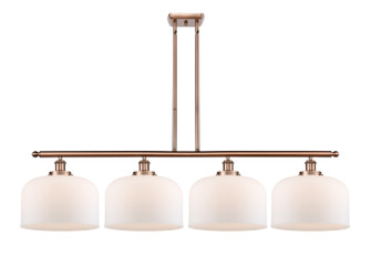 Ballston Urban Four Light Island Pendant in Antique Copper (405|916-4I-AC-G71-L)