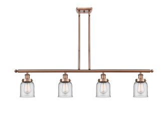 Ballston Urban Four Light Island Pendant in Antique Copper (405|916-4I-AC-G52)