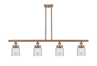 Ballston Urban Four Light Island Pendant in Antique Copper (405|916-4I-AC-G52)