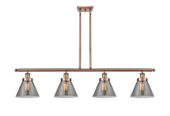 Ballston Urban LED Island Pendant in Antique Copper (405|916-4I-AC-G43-LED)