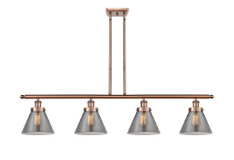 Ballston Urban LED Island Pendant in Antique Copper (405|916-4I-AC-G43-LED)