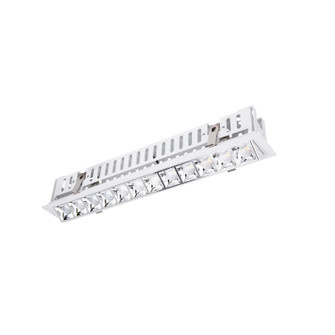 Multi Stealth LED Adjustable Trim in Chrome/White (34|R1GAT12-S935-CHWT)