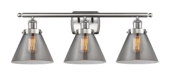 Ballston Urban LED Bath Vanity in Brushed Satin Nickel (405|916-3W-SN-G43-LED)