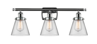 Ballston Urban LED Bath Vanity in Polished Chrome (405|916-3W-PC-G62-LED)