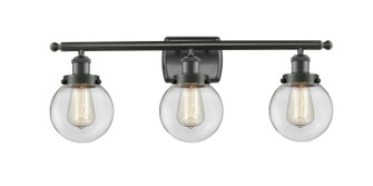 Ballston Urban LED Bath Vanity in Oil Rubbed Bronze (405|916-3W-OB-G202-6-LED)
