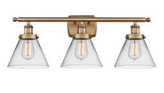 Ballston Urban LED Bath Vanity in Brushed Brass (405|916-3W-BB-G42-LED)