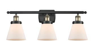 Ballston Urban LED Bath Vanity in Black Antique Brass (405|916-3W-BAB-G61-LED)