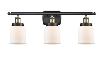 Ballston Urban LED Bath Vanity in Black Antique Brass (405|916-3W-BAB-G51-LED)