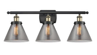 Ballston Urban LED Bath Vanity in Black Antique Brass (405|916-3W-BAB-G43-LED)