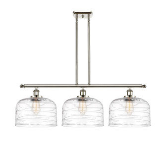 Ballston Urban Three Light Island Pendant in Brushed Satin Nickel (405|916-3I-SN-G713-L)