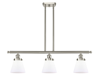 Ballston Urban LED Island Pendant in Brushed Satin Nickel (405|916-3I-SN-G61-LED)