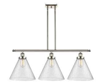 Ballston Urban LED Island Pendant in Brushed Satin Nickel (405|916-3I-SN-G41-L)