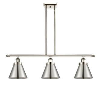 Ballston Urban Three Light Island Pendant in Polished Nickel (405|916-3I-PN-M13-PN)