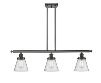 Ballston Urban Three Light Island Pendant in Oil Rubbed Bronze (405|916-3I-OB-G64)