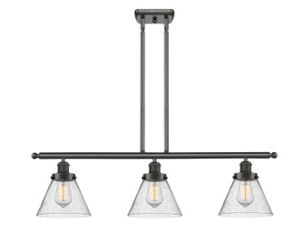 Ballston Urban Three Light Island Pendant in Oil Rubbed Bronze (405|916-3I-OB-G44)
