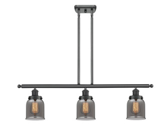Ballston Urban Three Light Island Pendant in Matte Black (405|916-3I-BK-G53)