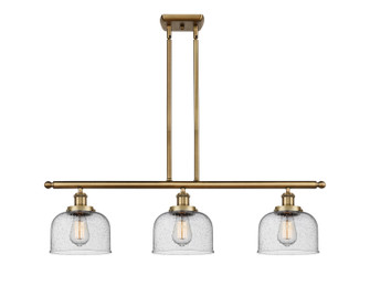 Ballston Urban Three Light Island Pendant in Brushed Brass (405|916-3I-BB-G74)