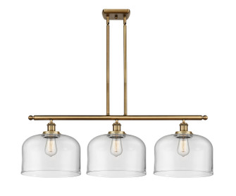 Ballston Urban LED Island Pendant in Brushed Brass (405|916-3I-BB-G72-L-LED)