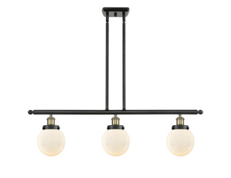 Ballston Urban LED Island Pendant in Black Antique Brass (405|916-3I-BAB-G201-6-LED)