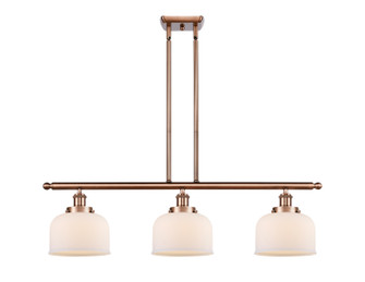 Ballston Urban Three Light Island Pendant in Antique Copper (405|916-3I-AC-G71)