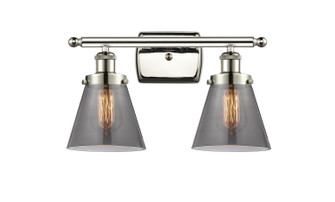 Ballston Urban LED Bath Vanity in Polished Nickel (405|916-2W-PN-G63-LED)