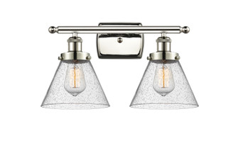 Ballston Urban Two Light Bath Vanity in Polished Nickel (405|916-2W-PN-G44)