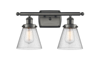 Ballston Urban LED Bath Vanity in Oil Rubbed Bronze (405|916-2W-OB-G64-LED)