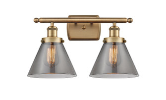 Ballston Urban LED Bath Vanity in Brushed Brass (405|916-2W-BB-G43-LED)