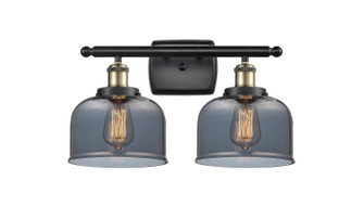Ballston Urban LED Bath Vanity in Black Antique Brass (405|916-2W-BAB-G73-LED)