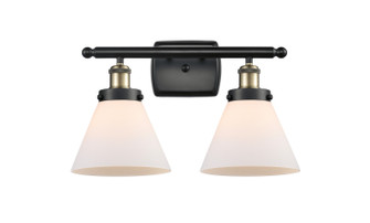 Ballston Urban LED Bath Vanity in Black Antique Brass (405|916-2W-BAB-G41-LED)