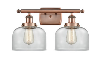 Ballston Urban LED Bath Vanity in Antique Copper (405|916-2W-AC-G72-LED)