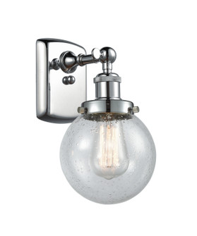 Ballston Urban One Light Wall Sconce in Polished Chrome (405|916-1W-PC-G204-6)