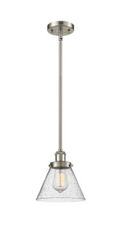 Ballston Urban LED Mini Pendant in Brushed Satin Nickel (405|916-1S-SN-G44-LED)