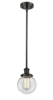 Ballston Urban One Light Mini Pendant in Oil Rubbed Bronze (405|916-1S-OB-G202-6)