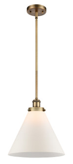 Ballston Urban LED Mini Pendant in Brushed Brass (405|916-1S-BB-G41-L-LED)