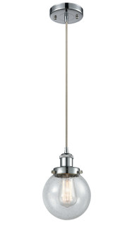 Ballston Urban LED Mini Pendant in Polished Chrome (405|916-1P-PC-G204-6-LED)